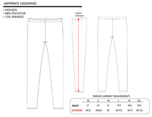 Leggings with Arabesque Pattern